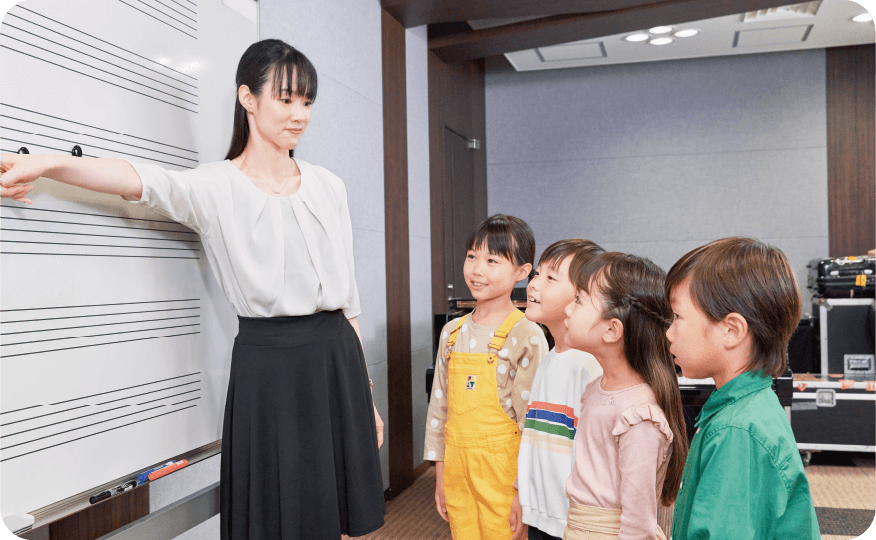 親子で音楽レッスン