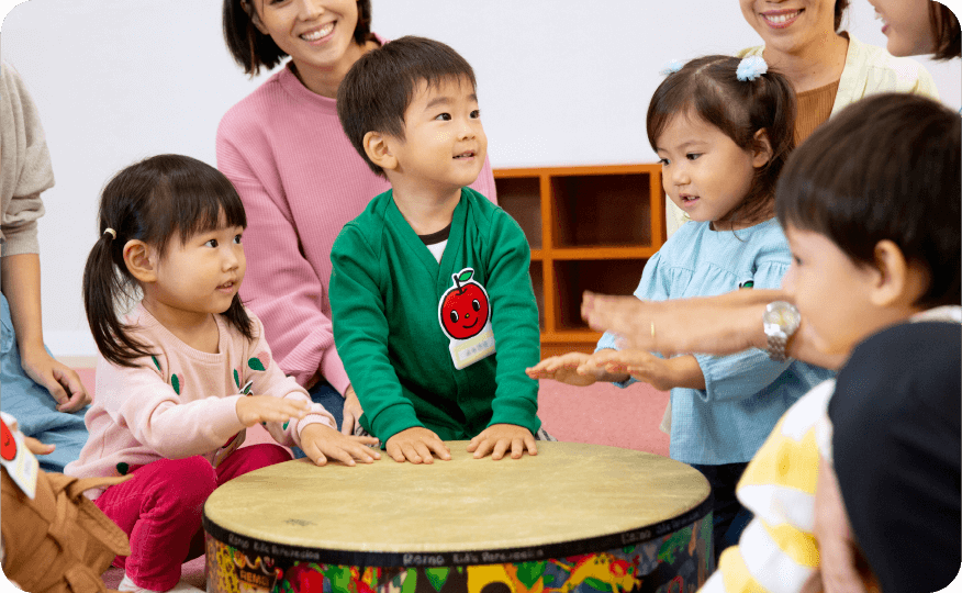 親子で音楽レッスン